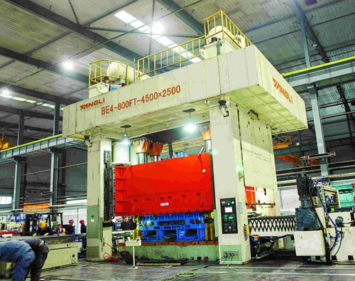 BE4系列閉式四點(diǎn)落料壓力機(jī)