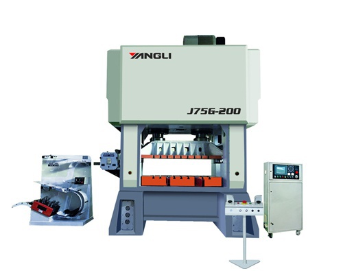 J75G系列閉式雙點高速精密壓力機(jī) J75G系列閉式雙點高速精密壓力機(jī)